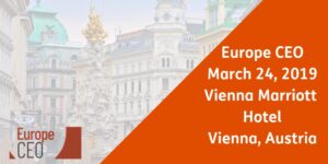 Meet us at the EuropeCEO 2019 in Vienna!